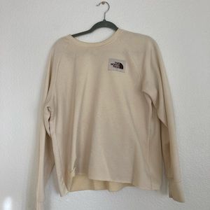 Womens The Nothing Face REI brand cream sweater size XL